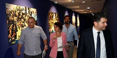 UEFA yetkilileri Şaraçoğlu'nda incelemelerde bulundu