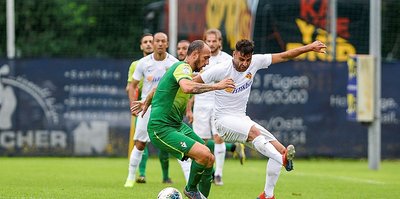 Kayserispor hazırlık maçında farklı mağlup