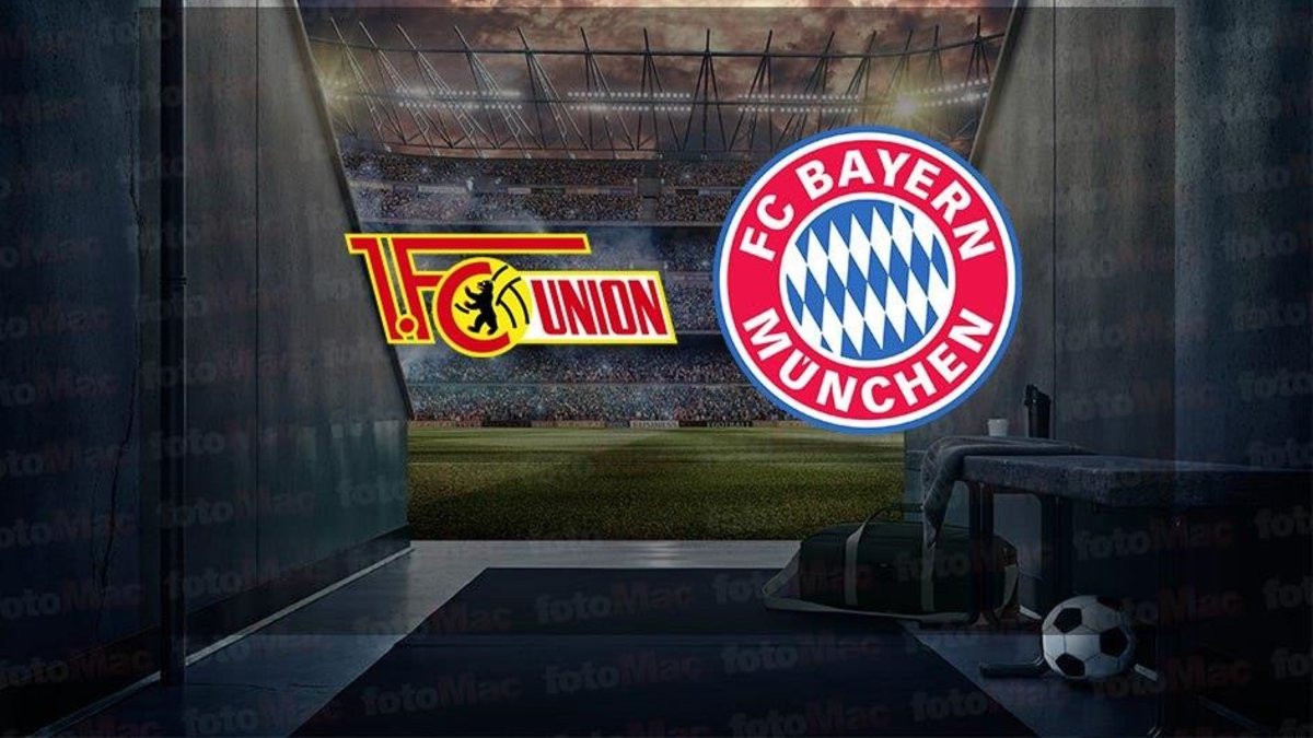Union Berlin - Bayern Münih maçı ne zaman, saat kaçta ve hangi kanalda canlı yayınlanacak? | Almanya Bundesliga Union Berlin - Bayern Münih maçı ne zaman, saat kaçta ve hangi kanalda canlı yayınlanacak? | Almanya Bundesliga