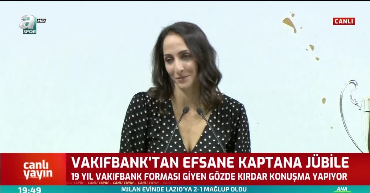Vakifbank Tan Efsane Kaptana Jubile Son Dakika Video Videolari Video Haberleri Fotomac