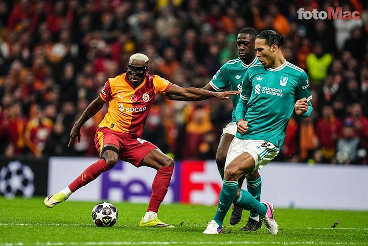 Dünya devlerinden İstanbul'a Osimhen çıkarması! Liverpool maçında izlediler