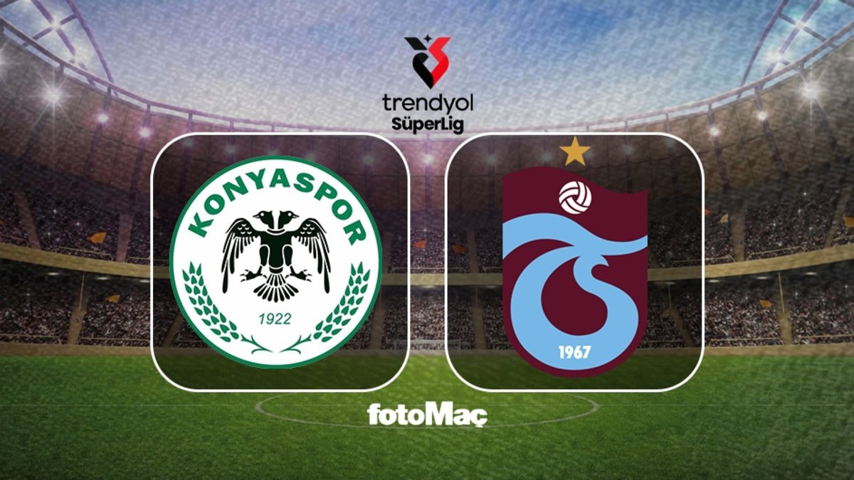 TÜMOSAN Konyaspor - Trabzonspor maçı saat kaçta, hangi kanalda?