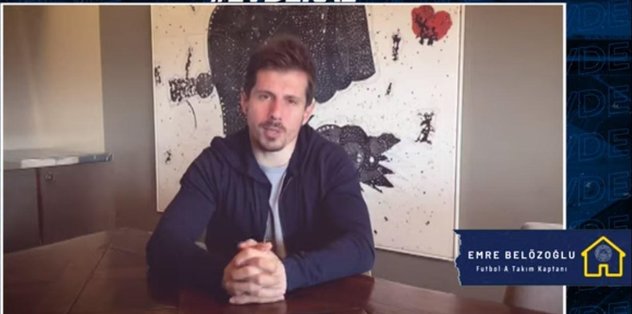 Emre Belözoğlu'ndan "Evde kal" mesajı!