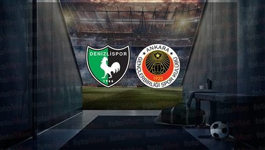 Denizlispor - Gençlerbirliği maçı ne zaman, saat kaçta ve hangi kanalda canlı yayınlanacak? | TFF 1. Lig