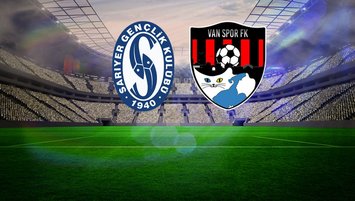 Sarıyer - Van Spor FK maçı detayları!