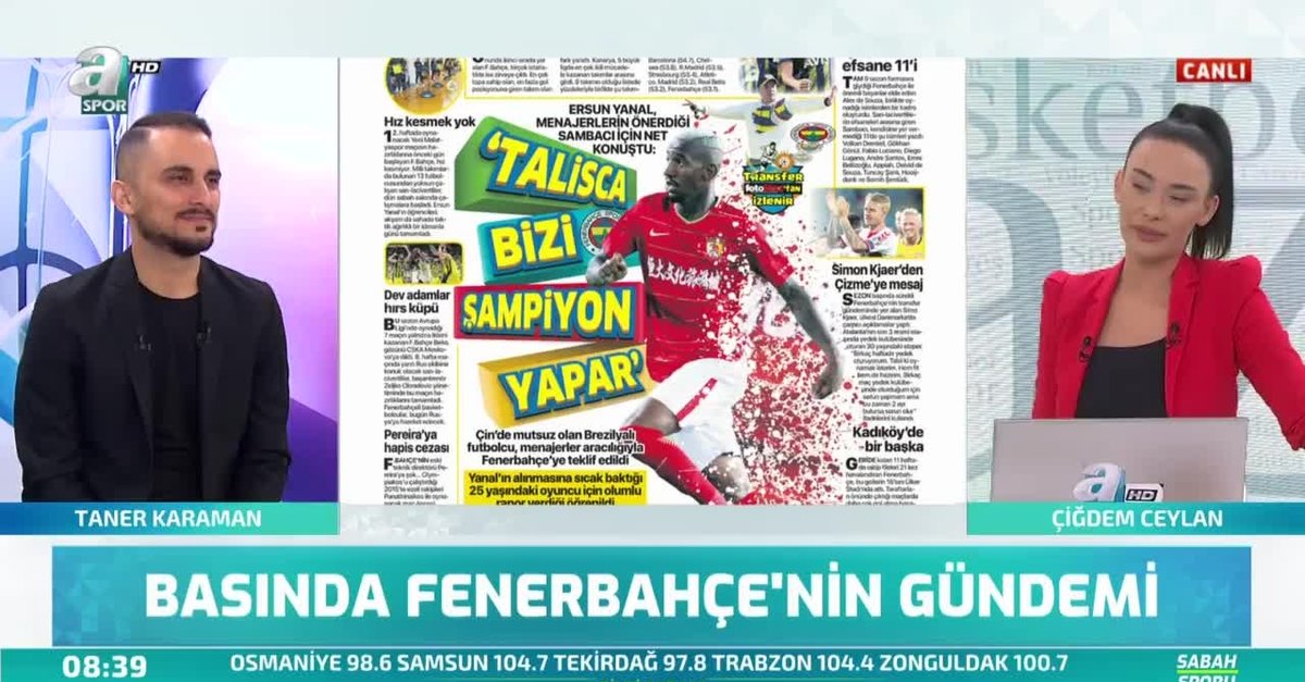 Fenerbahce Den Talisca Bombasi Son Dakika Video Videolari Video Haberleri Fotomac
