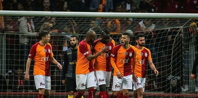 Galatasaray'da her şey galibiyet için
