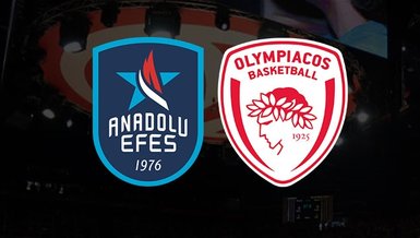 Anadolu Efes Olympiakos maçı ne zaman? Saat kaçta? Hangi kanalda?