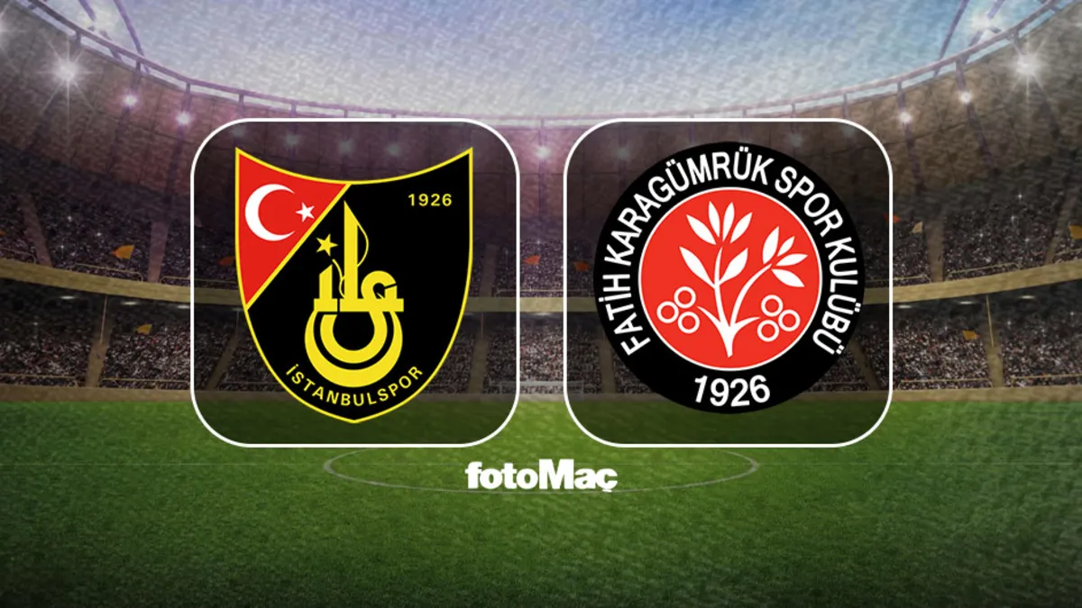 İstanbulspor-Fatih Karagümrük maçını CANLI takip etmek için TIKLAYIN!
