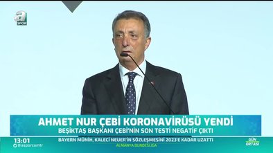 Ahmet Nur Çebi corona virüsünü yendi