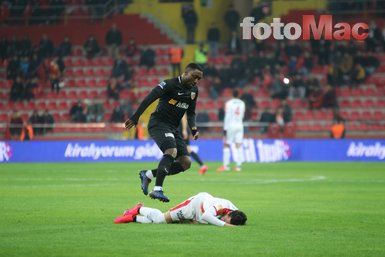Kayserispor - Göztepe maçından dikkat çeken kareler