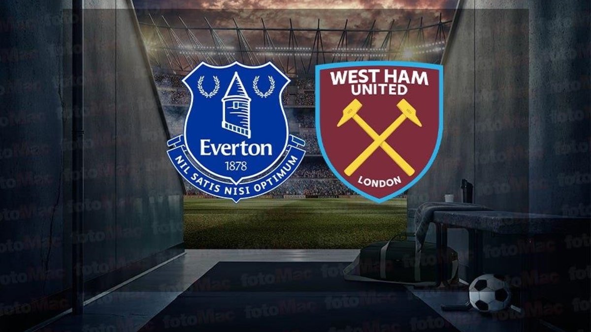 Everton - West Ham United maçı ne zaman? Saat kaçta ve hangi kanalda canlı yayınlanacak? | İngiltere Premier Lig