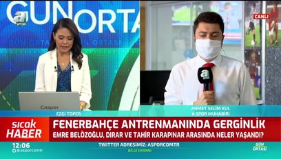 >Emre Belözoğlu ve Dirar arasında gerginlik!