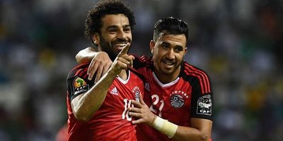 Mohamed Salah ve Trezeguet Dünya Kupası'nda