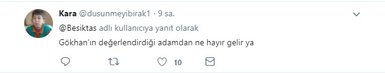 Beşiktaşlı taraftarlardan Keskin’e tepki!