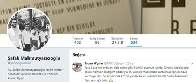 Beşiktaşlı yönetici Sosa transfer edilsin diyen tweeti beğendi