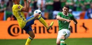 Sweden and Ireland draw 1-1