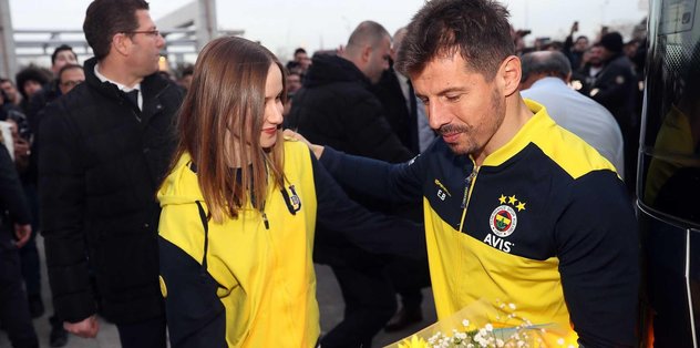 Fenerbahçe'ye Başkent'te coşkulu karşılama