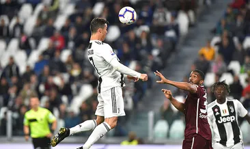 Şampiyon Juventus 1 puanı Ronaldo'yla aldı