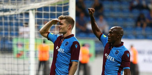 Trabzonspor'un yabancıları Süper Lig'i solladı