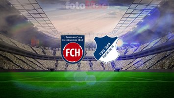 Heidenheim-Hoffenheim maçı detayları!