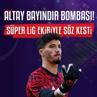 Altay Bayındır bombası! Süper Lig ekibiyle söz kesti
