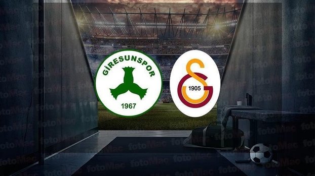 Giresunspor Galatasaray maçı CANLI