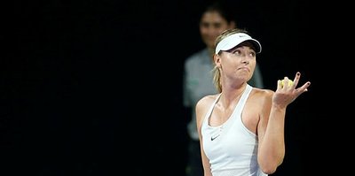 Sharapova'dan Katar Açık'a erken veda