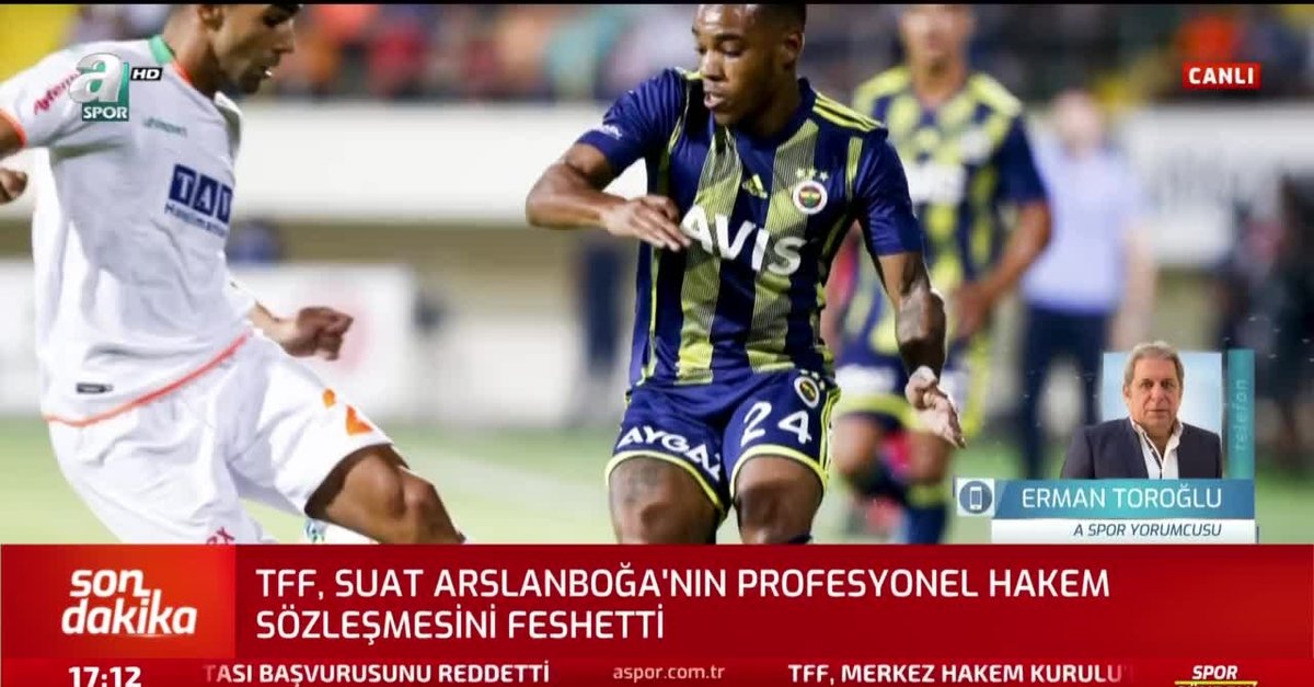 Erman Toroglu Galatasaray Fenerbahce Yi Yenseydi Alanyaspor Fenerbahce Maci Tekrar Edilirdi V