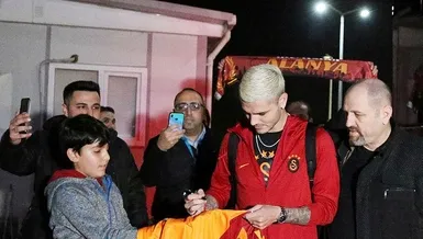 Galatasaray Alanya'ya geldi!