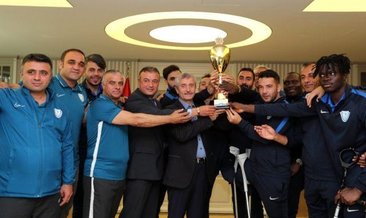 Mehmet Tahmazoğlu: 3. kez Türkiye Kupası Gaziantep'imize ve Şahinbey'imize geldi