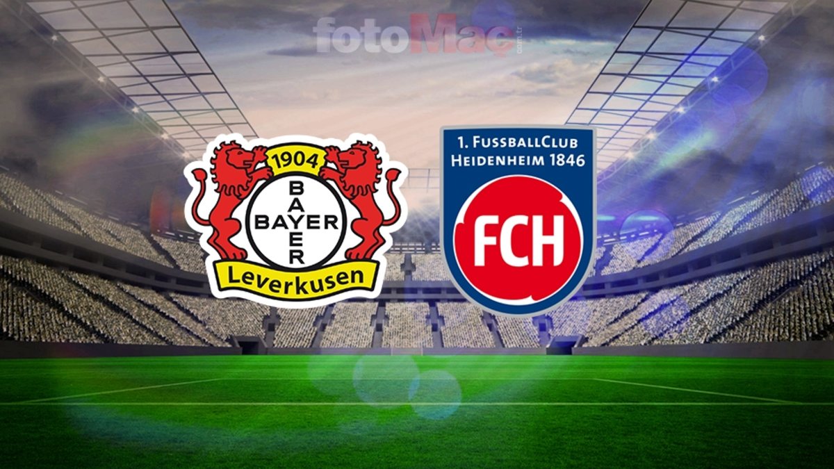 Bundesliga Bayer Leverkusen Heidenheim maçı saat kaçta, hangi kanalda?