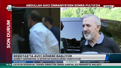 >Abdullah Avcı Fulya Tesisleri'ne geldi! İşte ilk görüntüler