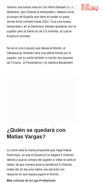 Matias Vargas Fenerbahçe'ye mi Galatasaray'a mı? Espanyol'dan transfer kararı!