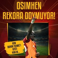 Osimhen rekora doymuyor!