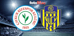 Rizespor ile Ankaragücü yenişemedi!