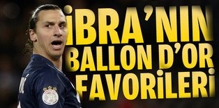 Ibra'nın favorileri Ronaldo ve Messi