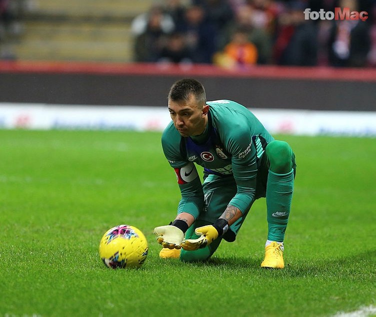 Galatasaray'a Fernando Muslera müjdesi! O maçta kalede