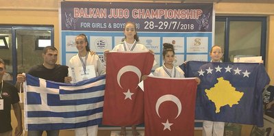 Minik Judocular Balkanlardan 6 madalya ile döndü