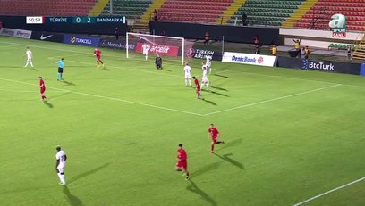 >GOL | Türkiye U21 1-2 Danimarka U21