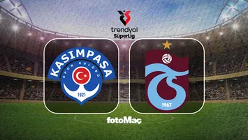 Kasımpaşa-Trabzonspor maçı detayları!