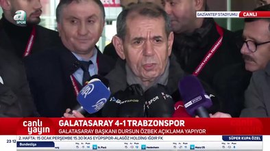 Galatasaray Başkanı Dursun Özbek'ten Icardi sözleri!