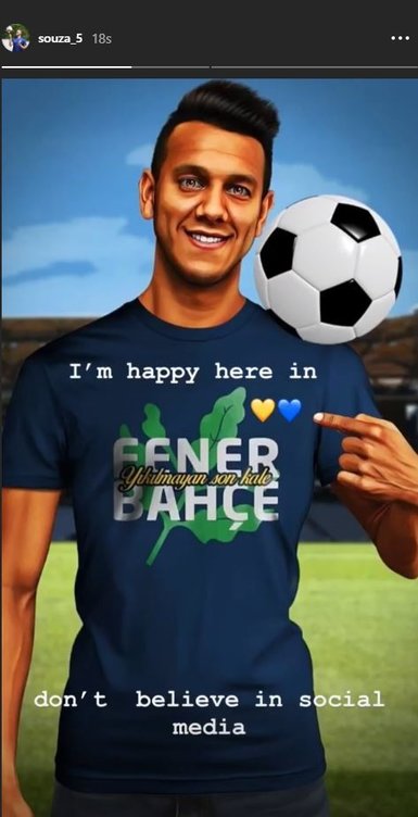 Josef De Souza:Fenerbahçe’de mutluyum!