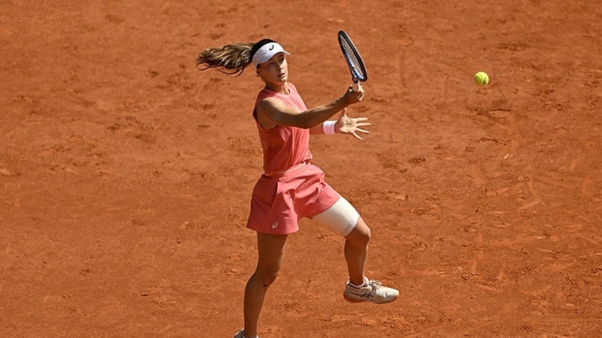 Milli tenisçi Zeynep Sönmez Madrid Açık'ta çiftlerde ikinci turda