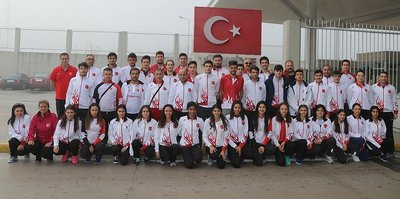 Milli atletler şampiyona için Bulgaristan'a gitti