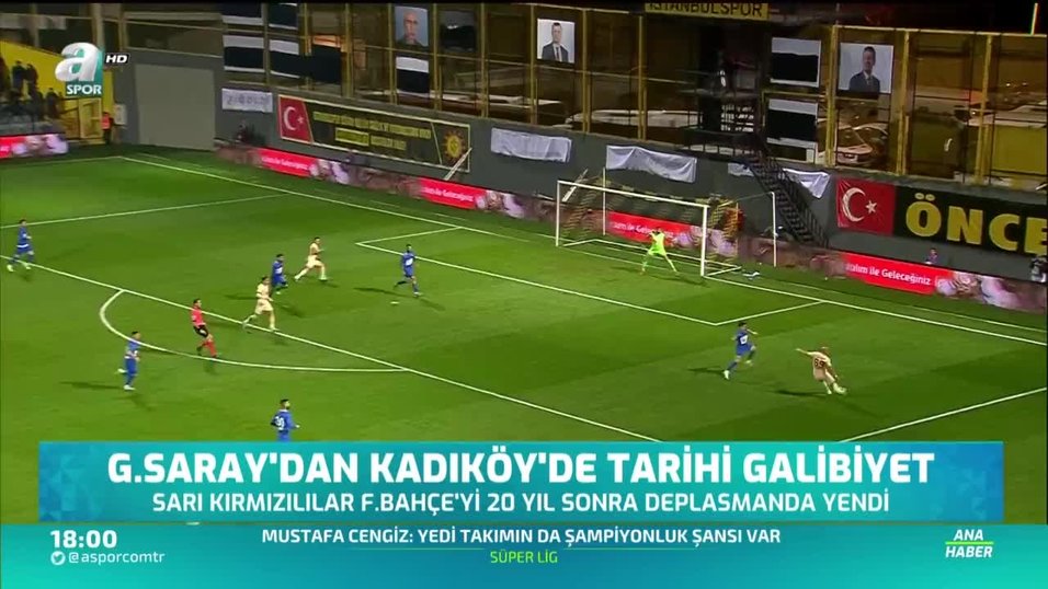 Galatasaray Dan Kadikoy De Tarihi Galibiyet Videosunu Izle Fotomac Tv
