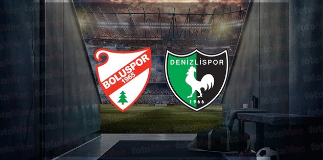 Boluspor - Denizlispor maçı ne zaman, saat kaçta ve hangi kanalda canlı yayınlanacak? | TFF 1. Li...