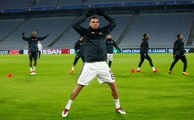 Beşiktaş, Allianz Arena’da çalıştı