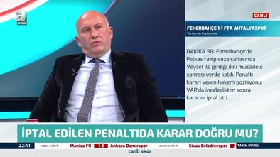 Son dakika spor haberleri: Fenerbahçe-Antalyaspor maçında iptal edilen penaltıda karar doğru mu? Canlı yayında yorumladılar