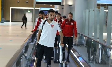 Sivasspor kafilesi İstanbul'a gitti
